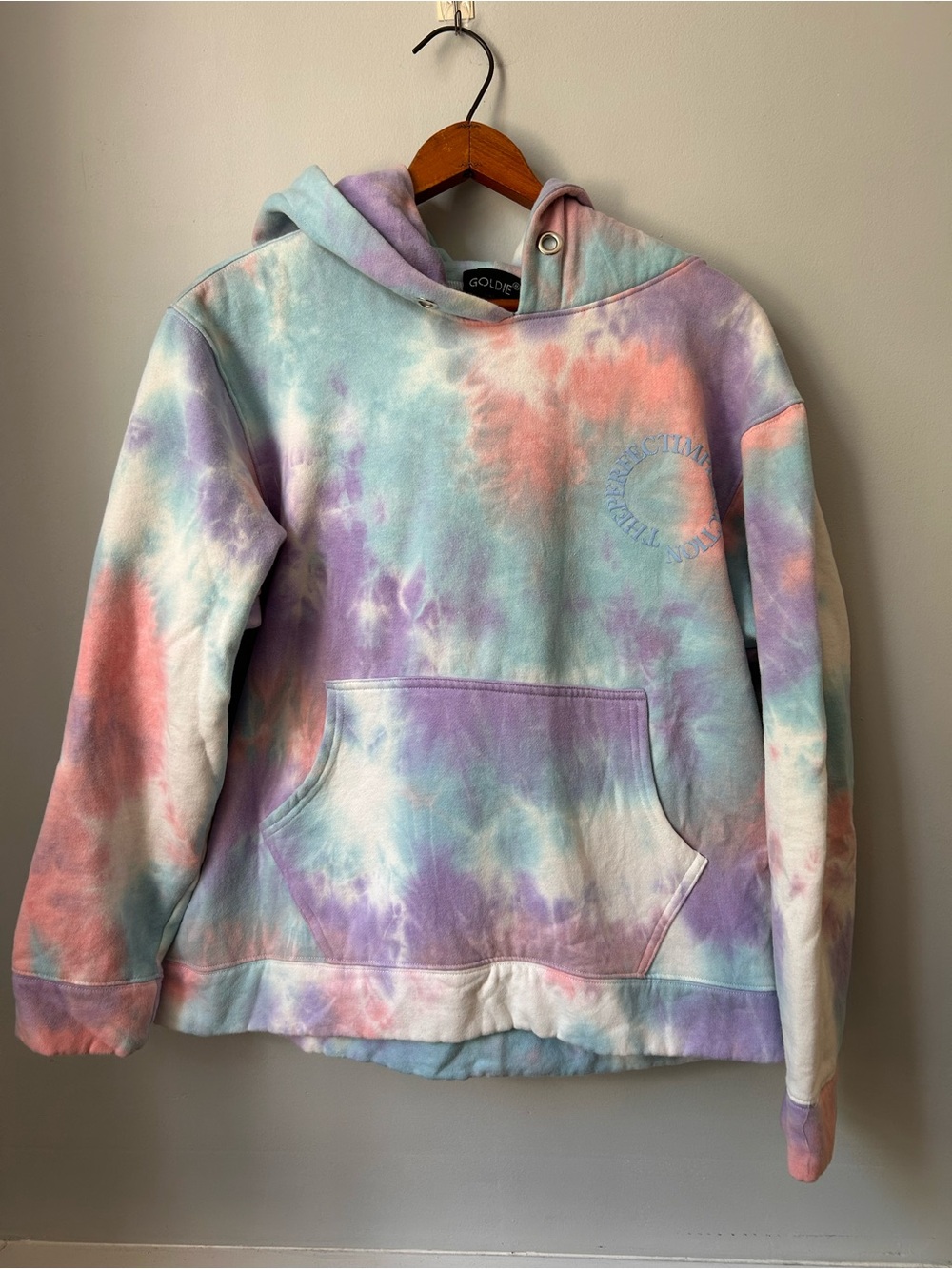Goldie pastel tie-dye hoodie The perfect Imperfection Medium
